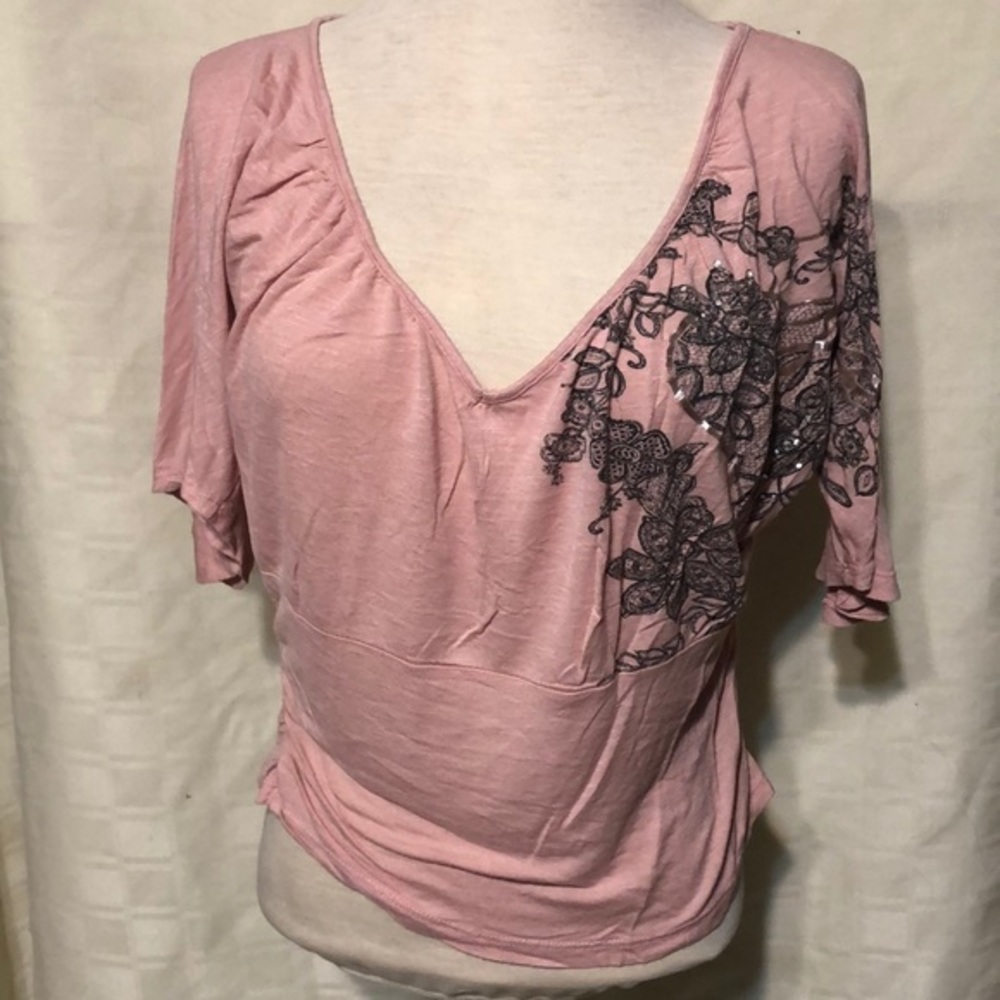 ANNABELLE  Pink Comfy Shirt Size S